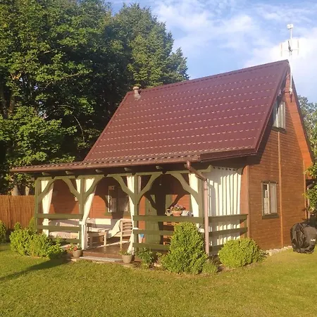 Uroczy Drewniany Domek W Charzykowach Charzykowy Exterior photo