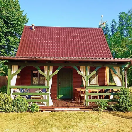 Uroczy Drewniany Domek W Charzykowach Charzykowy Exterior photo